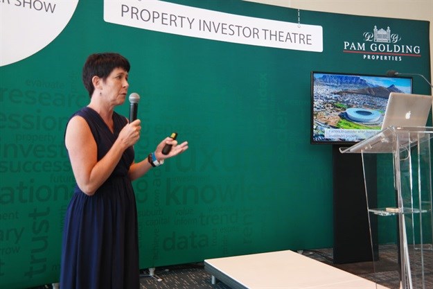 Sandra Gordon, head of Pam Golding Properties Research, at the Property Buyer Show