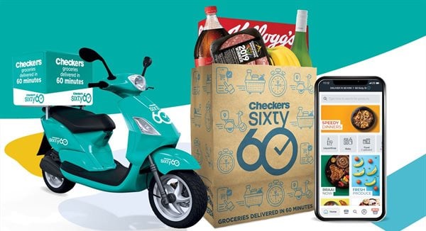 Checkers pilots 60-minute grocery delivery service
